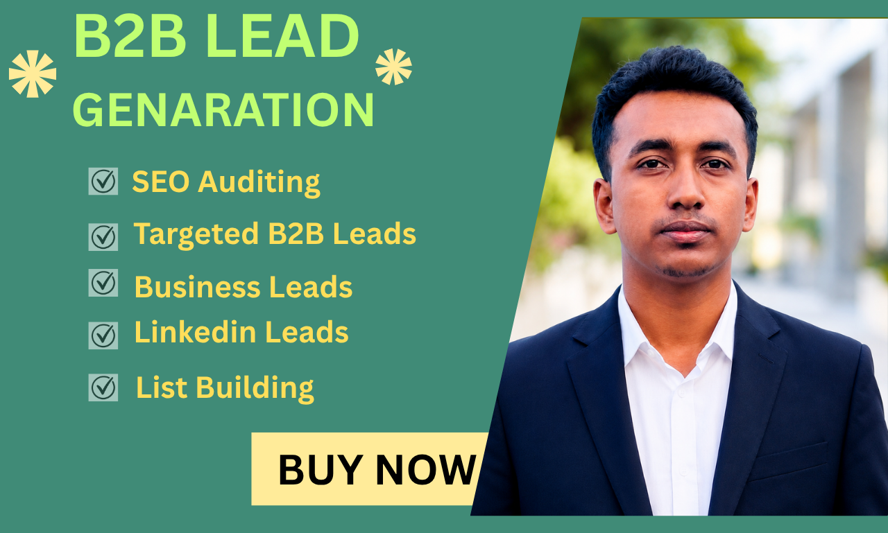 I Will Provide Targeted B2B Leads and Business Data E...