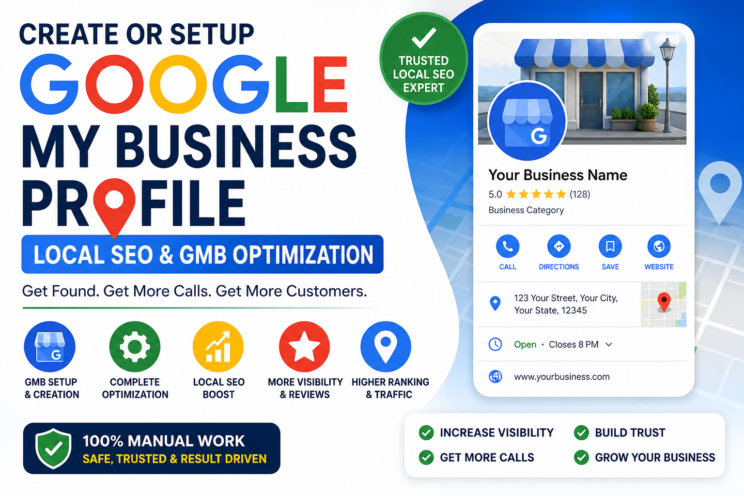 Create or Setup Google My Business profile local SEO ...