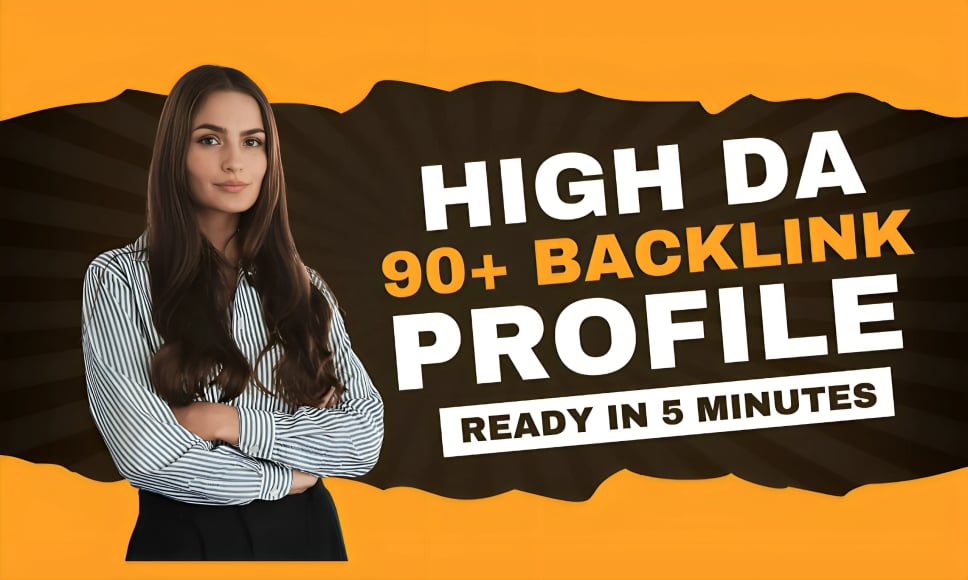 Build 100 Manual High DA 90+ Dofollow Profile Backlinks