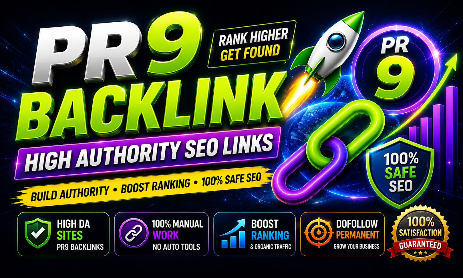 I Will Build 150 PR9 DA 90+ Authority Links To Explode Your Google Ranking