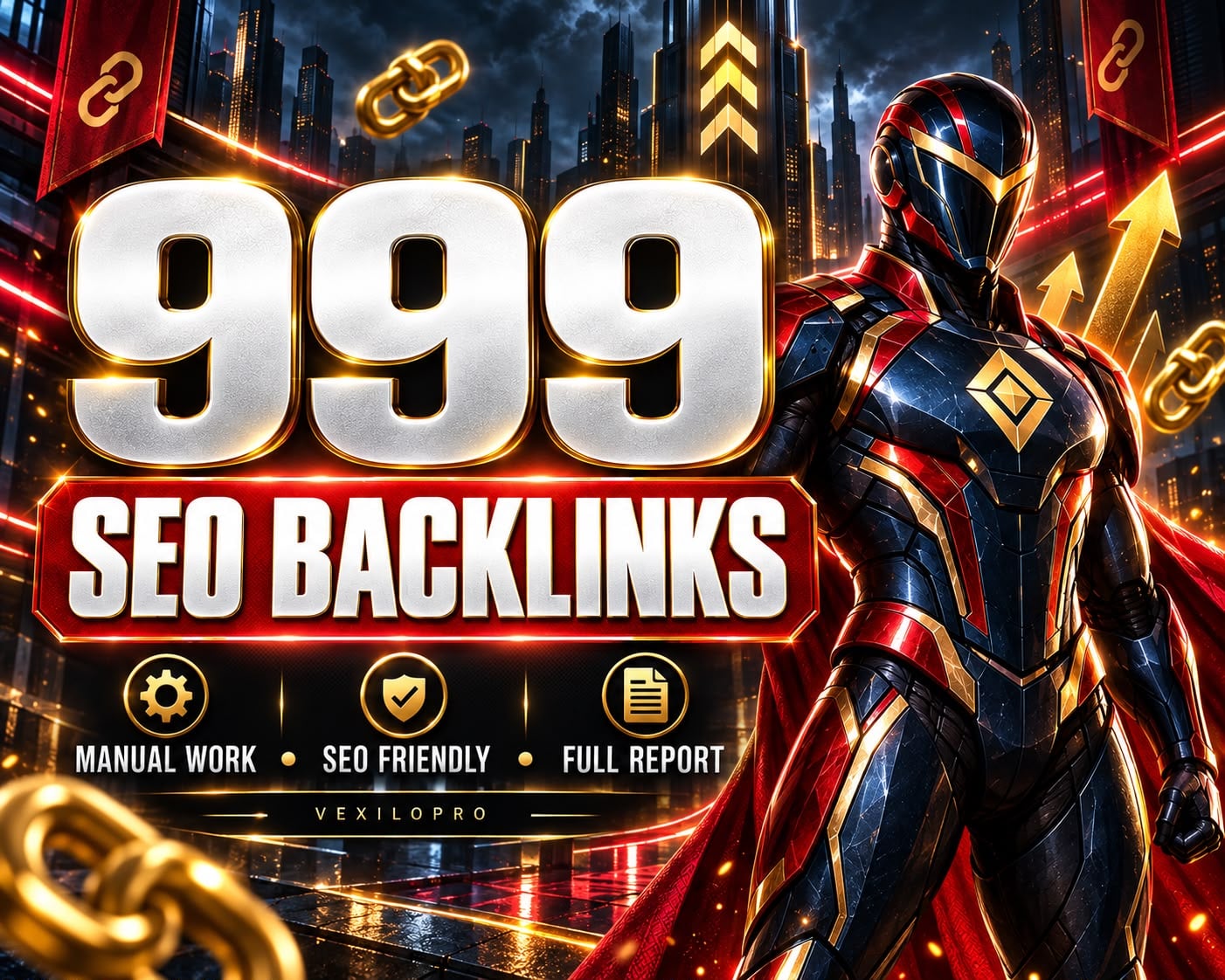 I Will Build 999 SEO Backlinks for Your Website