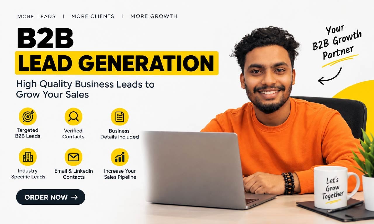 I Will Provide Targeted B2B Lead Generation, Verified Email List Building & Prospect Research
