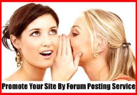 will write 65 top quality, all manual forum posts 