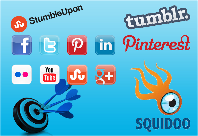 4 profiles On 4 Social Media site optimized & DESIGN