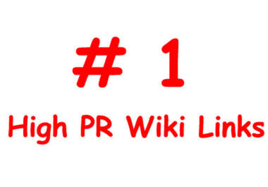 create 450+ Contextual WIKI backlinks to your site from 150+ unique wiki sites including real edu backlinks