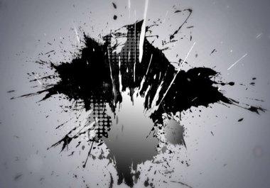 make pro  intro splash with your name and your logo