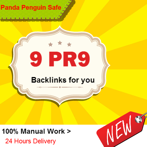 manually create 9 PR9 backlinks to your website