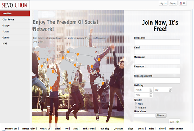 customize your oxwall join page (facebook Look)