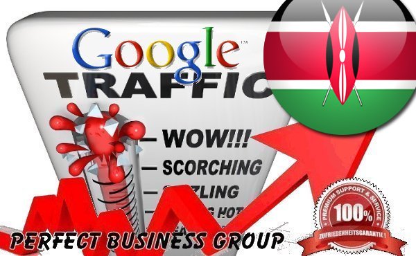 Organic traffic from Google.co.ke (Kenya) with your Keyword