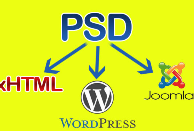 I will hand code your PSD to HTML/CSS test in all browser