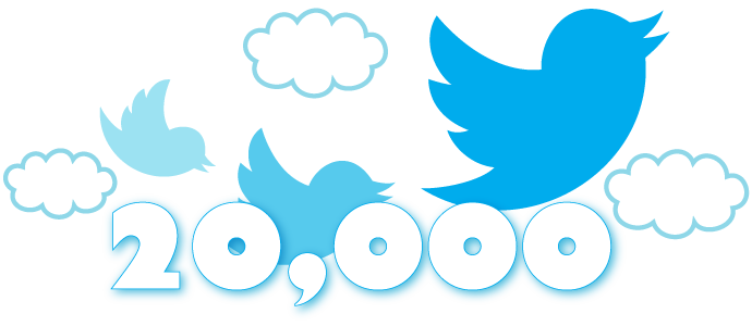 deliver 20000 [20k] twitter followers in extreme way to ur twitter by followers