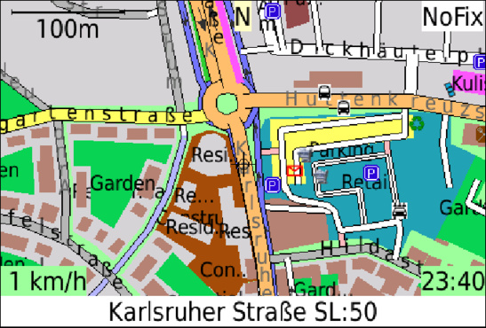 create a GPS mobile application for your specified location