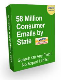 provide 58 Million USA Email list with full detail just