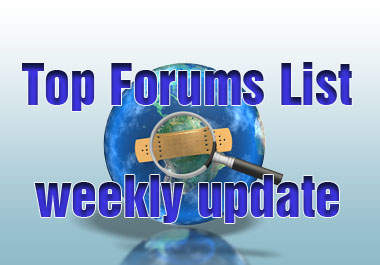 give you 1 million FORUMS List 