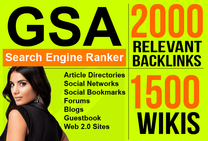 do GSA uniques pa da cf tf backlinks to sites youtube for yahoo bing seo