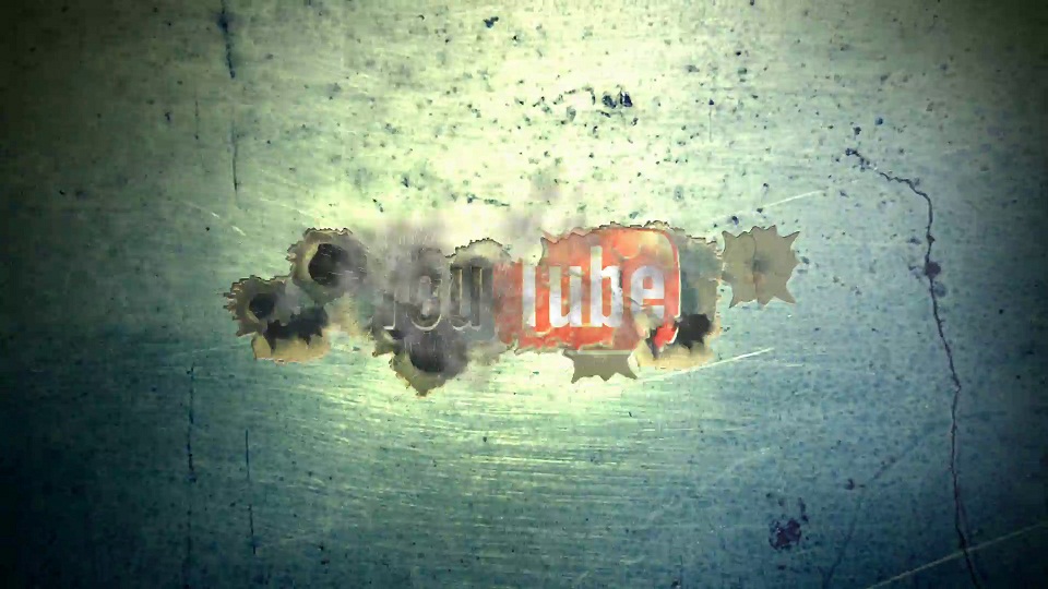 will shoot out your Logo and Text with a machine gun in this 10 second HD intro video for