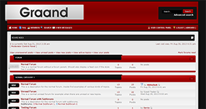 Graand - Premium phpBB3 Style