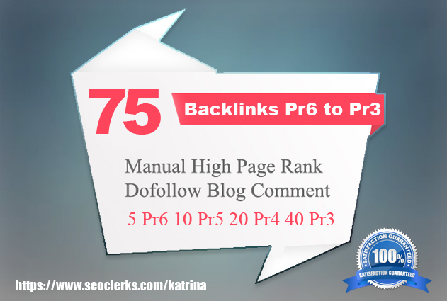 provide manually 75 dofollow permenent backlinks that will boost your ranking on google