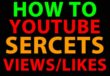 show you the SECRET to adding 100 500 or even 1000 Youtube Likes and Views everyday 