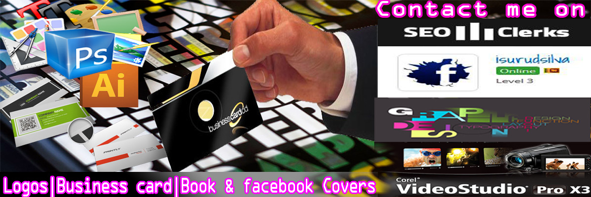 design 2 logos or two side buisness card or cover page or e book cover within 12 hours....