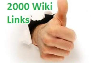 create 7000 UNIQUE domain Wiki Contextual Backlinks ★pr 1 to 8 ★Edu Gov Sites Included ★Fast delivery Guaranteed ★Up to 21000 links created 