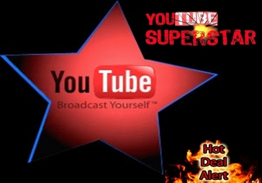 give you 60 000 youtube views, 200 video likes, 36 relevant comments and 300 channel subscribers 