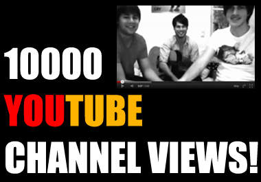 promote and deliver around 10,000+ unique views to your YouTube channel