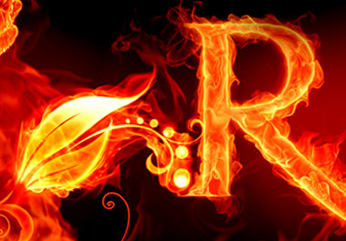 create Ultra Full HD Resolution Fire Text Effect Wallpaper Of Any Screen Resolution