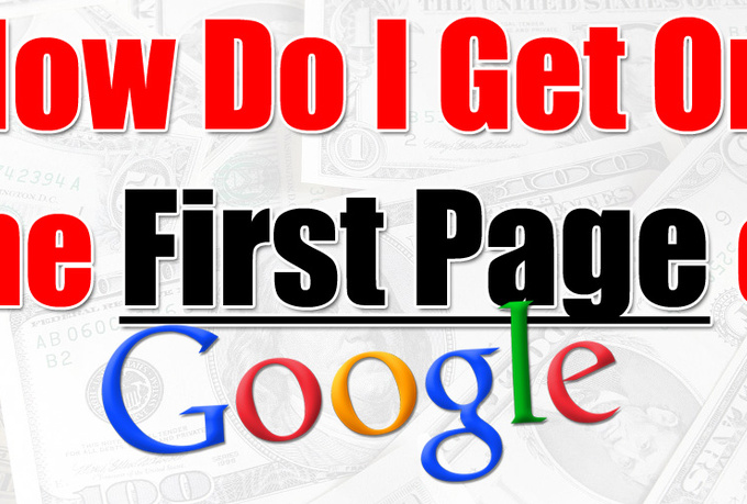 I will help You Get your website on FIRST page of Google, GUARANTEEd results