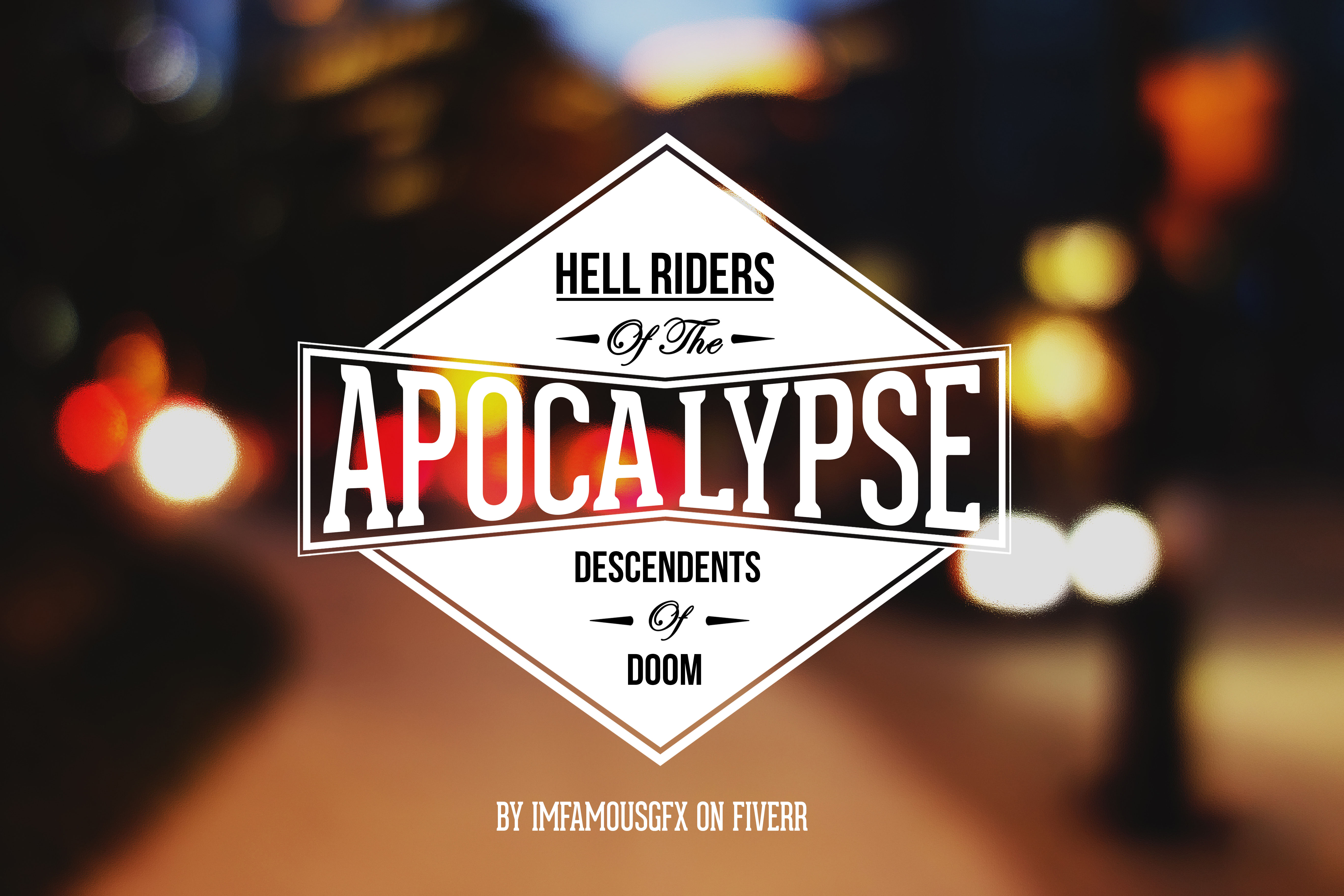 Best Fiverr GIGs: I will vintage retro logo , retro logo