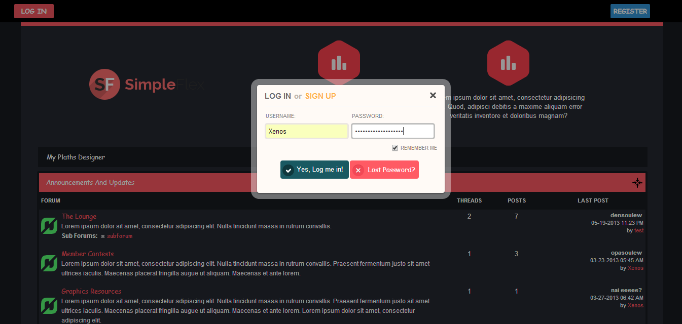 New Dark Mybb Theme 2014- By TheUninvited