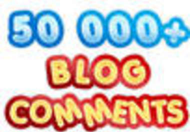 build 50500 MASSIVE blog comment backlinks