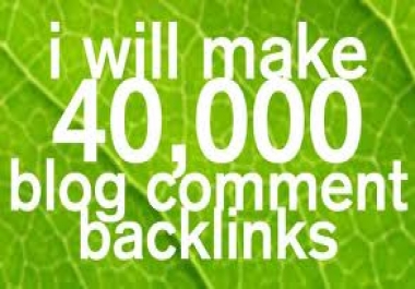 make 39,989 blog comment backlinks