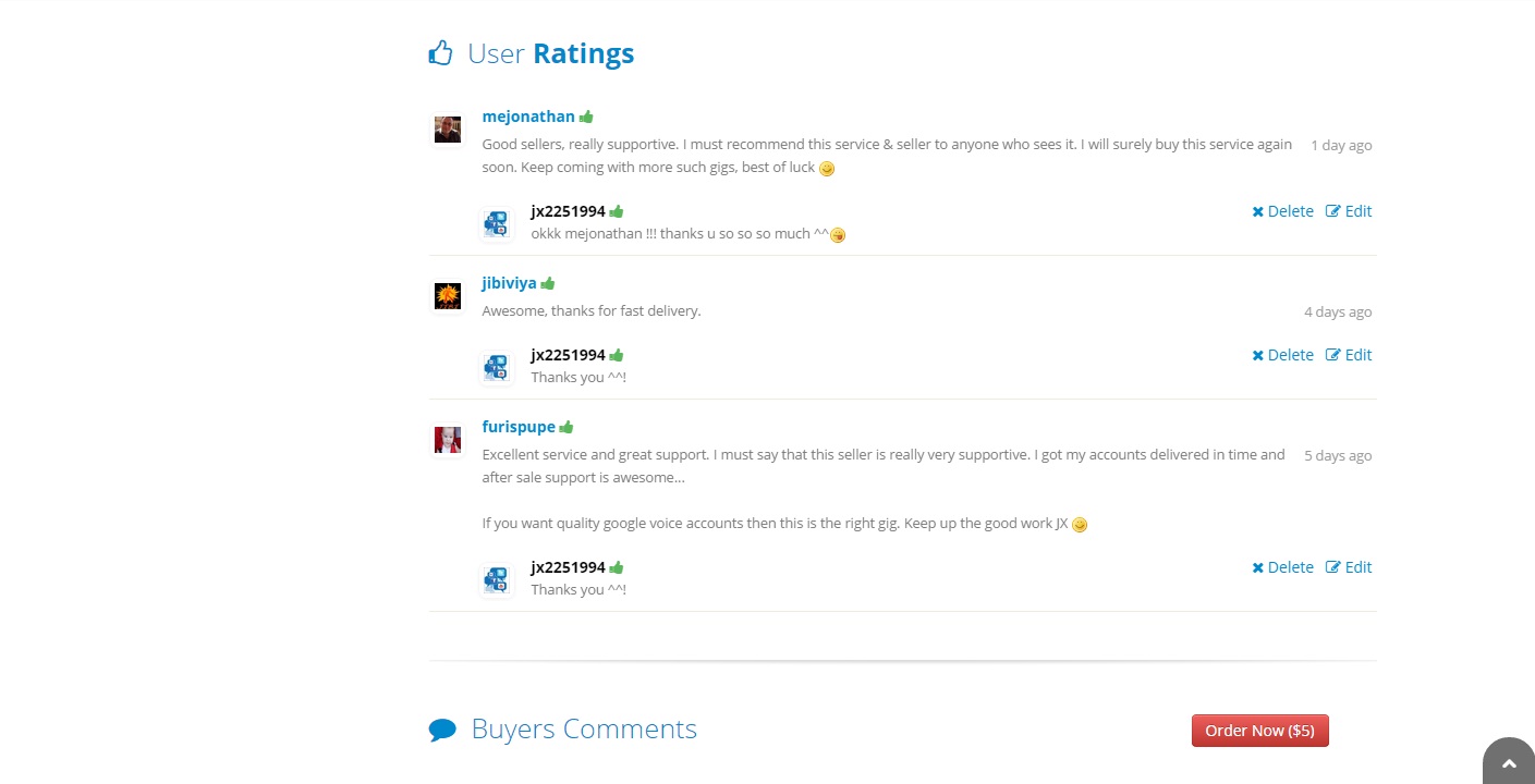 I will give 12 Account Google Voice Usa High Quality