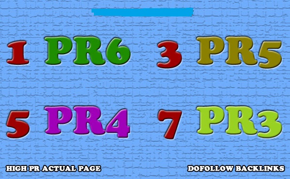 provide high PR blog commenting 1PR6+3PR5+5PR4+7PR3 dofollow manually posted only