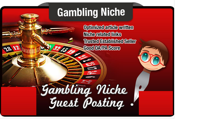 guest Post and Write an Seo Optimised Article on a GAMBLING Niche Site 