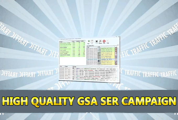run High Quality Gsa SER seo campaign 2 Tiers for 3 days