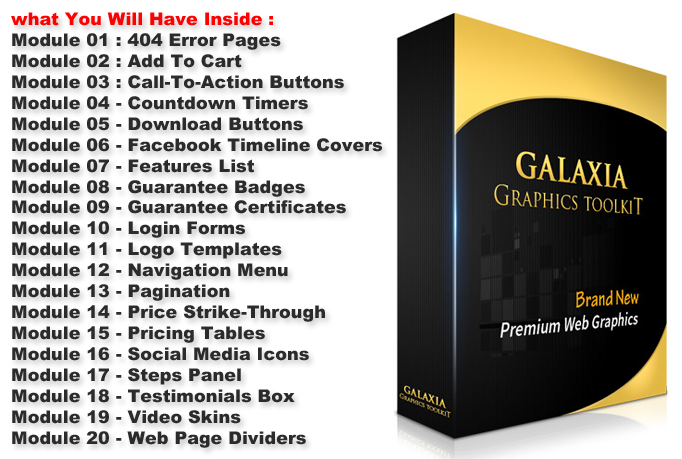 give You 20 High Quality Landing Page Modules Package 