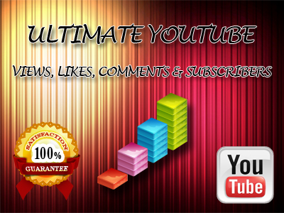 Offer you 100k views, 1000 + likes, 500 + favorites and 1000 + subscribers for your youtube video