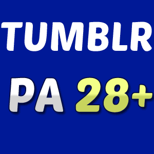 Provide two high PA28+ Tumblr accounts - 24 hour deli...