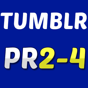 Provide High PR2-PR4 Tumblr Accounts - 24 hour delive...