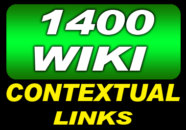 get you 1400 Plus WIKI Links From High Pr Root Domains And Edus To Deliver Search Engine Smashing Traffic To Your Website all unique domain 