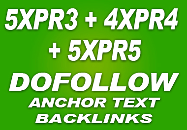 create back on 5XPR3 + 4XPR4 + 5XPR5 do follow actual PR pages 