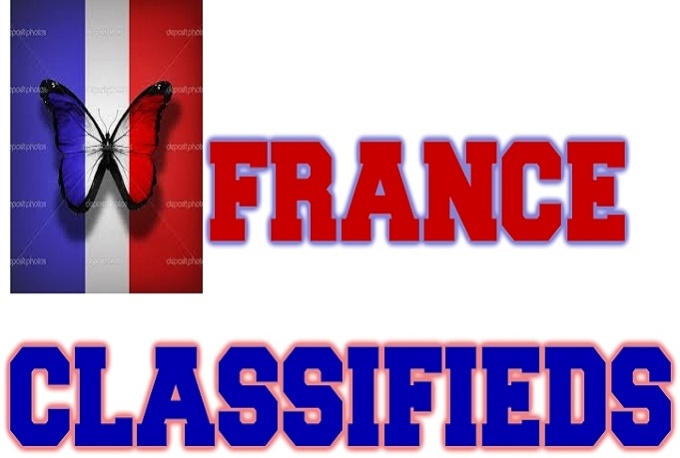 I will promote your business or product in 10 high PR France classifieds