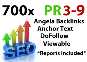 make700+ Pr 9 to 3 Angela style backlinks, bookmark include some edu or gov sites only