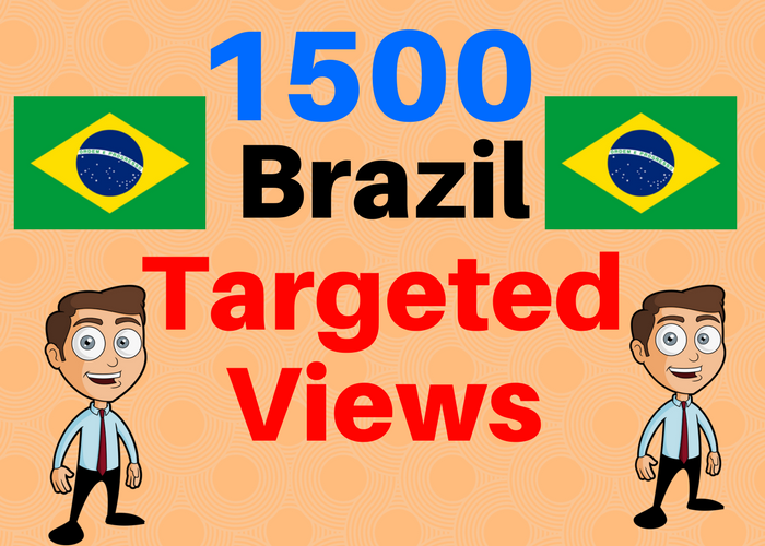 1500 BRAZIL TARGETED traffic to your web or blog site. Adsense safe and Good Alexa rank 