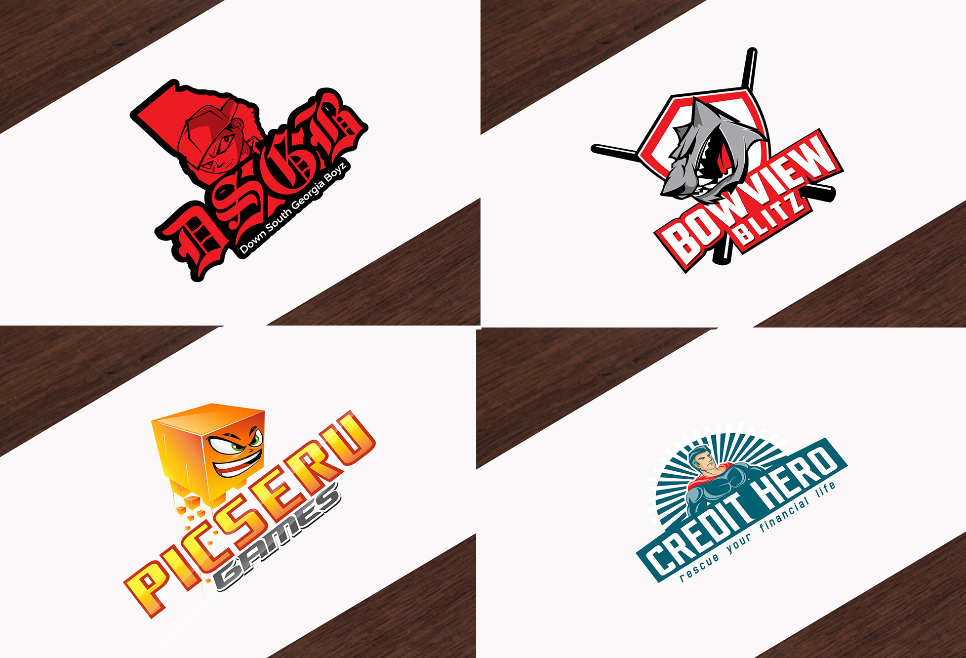 I will design super DELUXE Logo