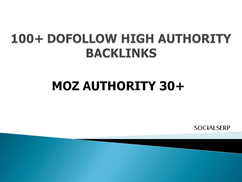 Create 100+ Dofollow High Authority SEO Backlinks to rank your website 