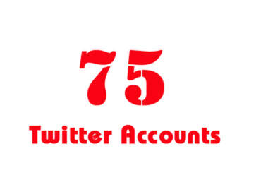 willing to do twitter accounts around 75++ and assured professional twitter accounts