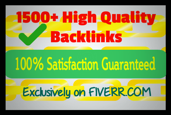 I will create 1500 Google Loving SEO Backlinks 